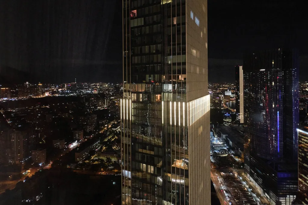 Квартира Квартира Sky City Moscow 51 этаж Уютная студия на 51 этаже с видом на башни! — Москва