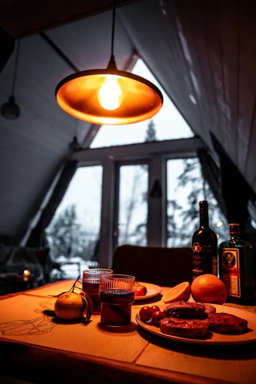 Уютный домик с сауной на берегу реки Dacha Scandi