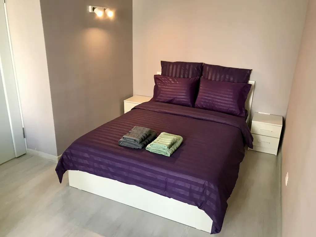 Уютная светлая однушка с панорамным видом рядом с Академией тенниса