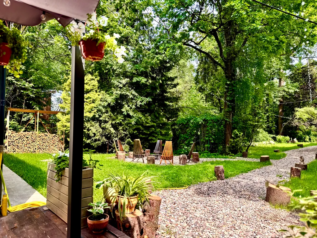 Коттедж Уютный дом с бассейном в лесу — Софрино