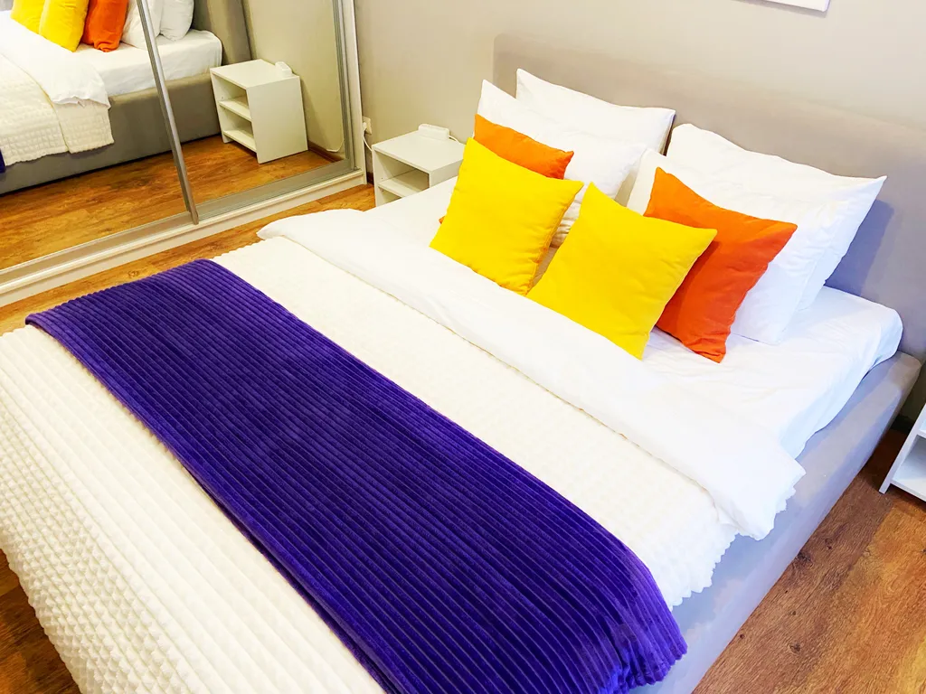 Уютная квартира с видом на стадион