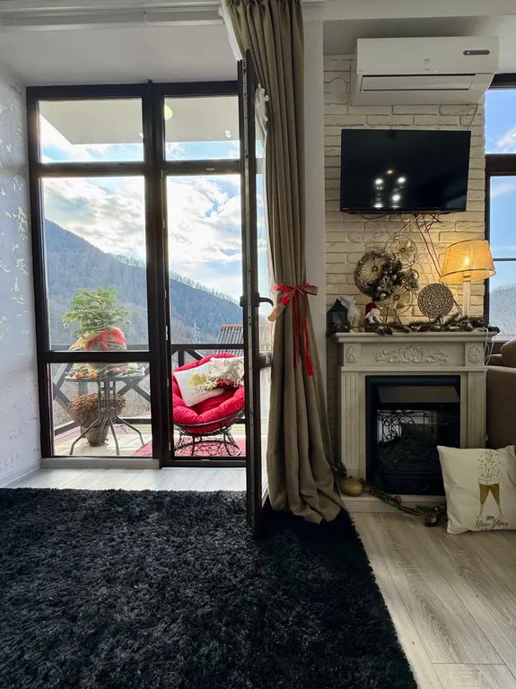 Квартира Солнечная стильная студия в горах Красной Поляны — аренда посуточно в Красная Поляна