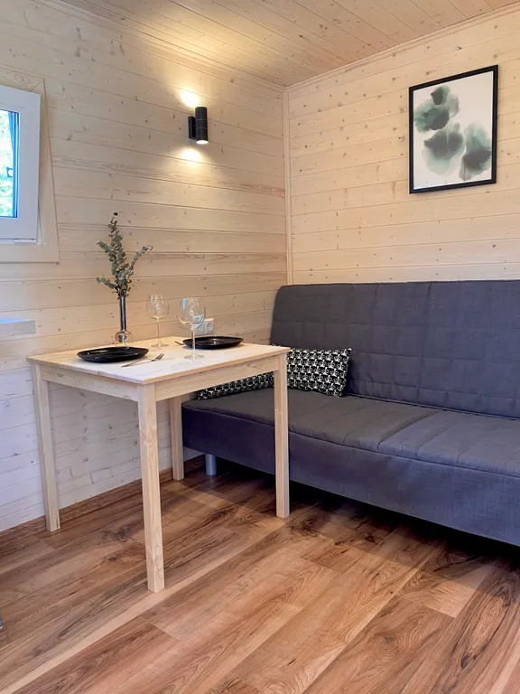 Коттедж Домик на берегу реки с сауной и горячей бочкой Фурако — Новый Быт