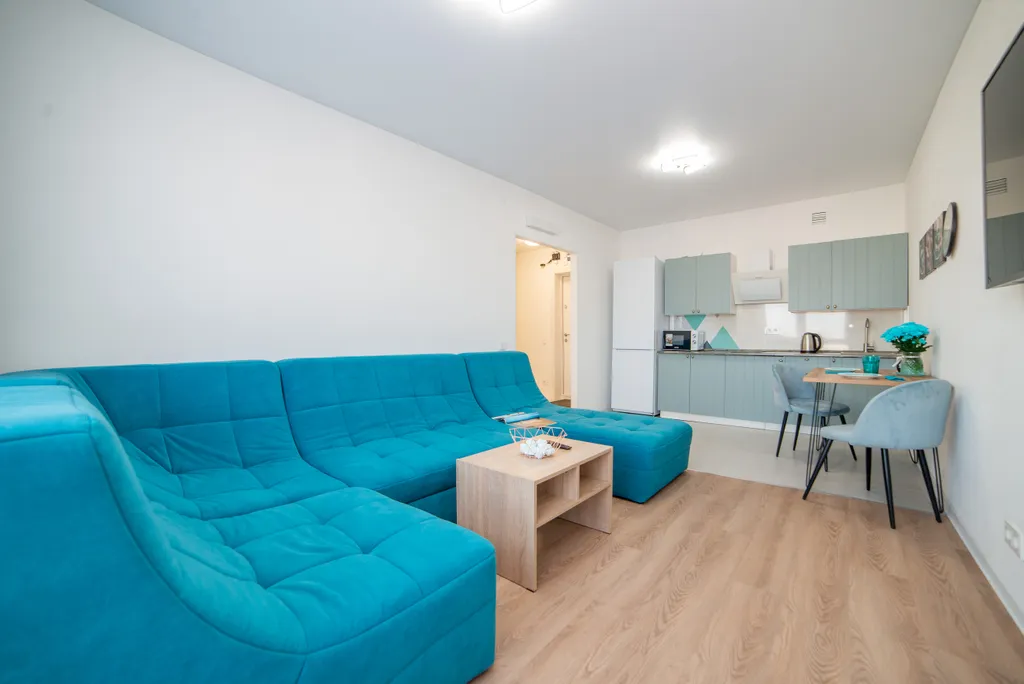 Квартира Квартира Лазурно-бирюзовая карамель — Екатеринбург