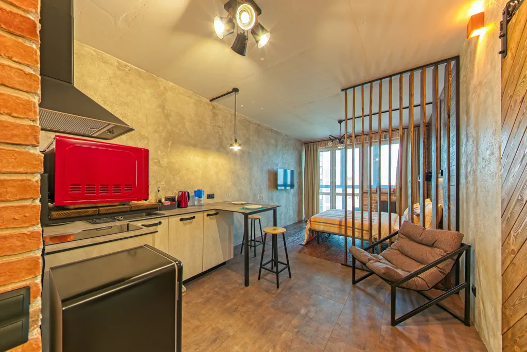 Квартира Квартира Стильный Loft с авторским дизайном недалеко от центра Минска — Минск