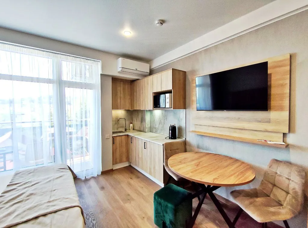 Номер с видом на море в отеле Аурия Морето