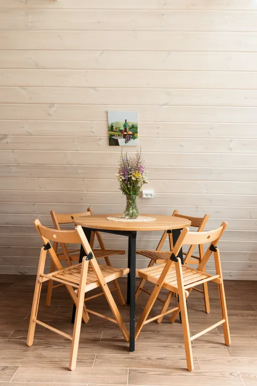 Papino village blue домик рядом с водопадом и лесом