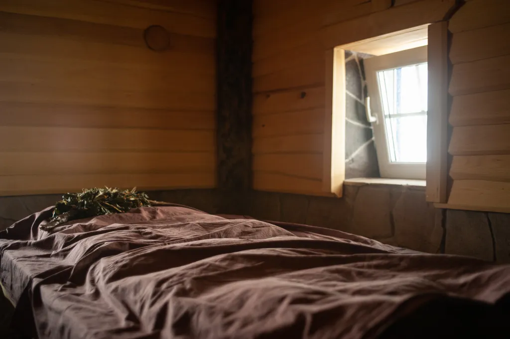 Дом на берегу моря с баней