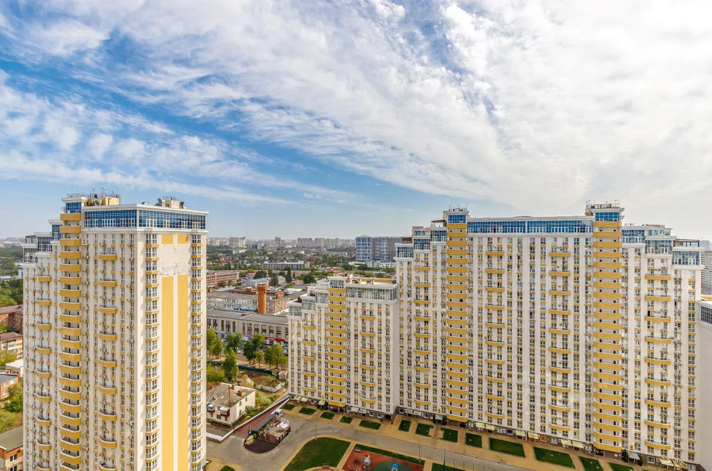 Квартира Квартира Шикарный вид с высоты 24 этажа — Краснодар