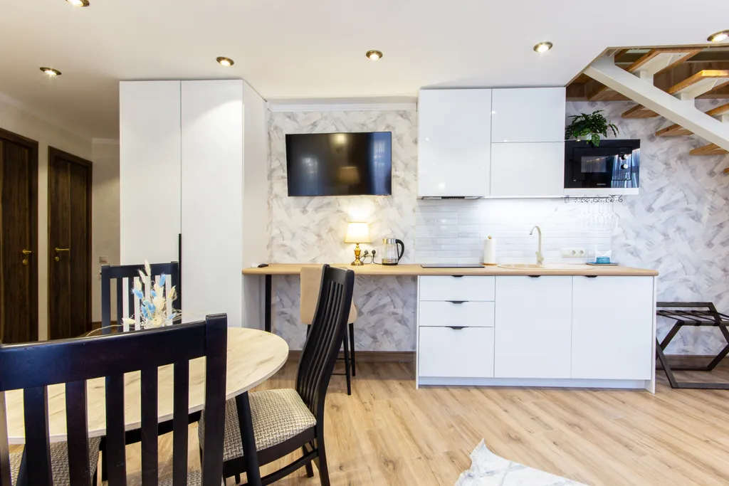 Двухуровневый апартамент