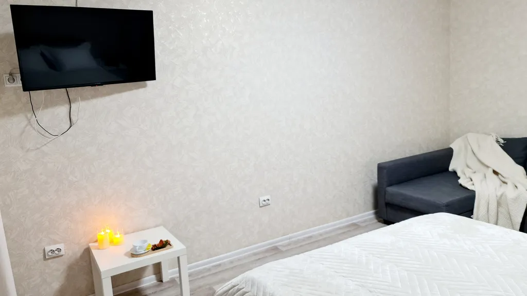 Уютная квартира в светлых тонах рядом с аквапарком Улёт