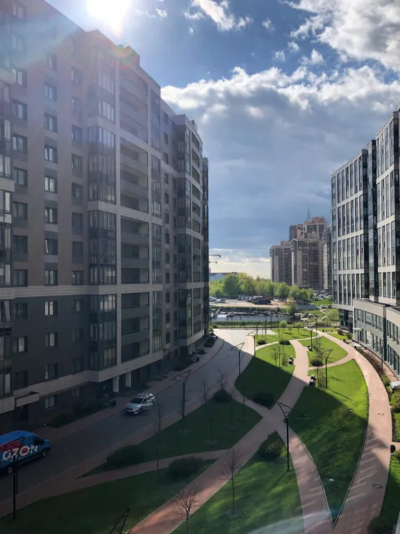 Уютная современная квартира у парка 300-летия и стадиона Зенит