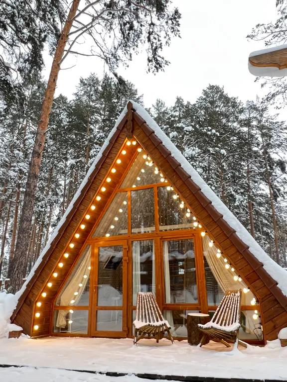 Коттедж Дом афрейм в шатоrelax — аренда посуточно в Екатеринбург