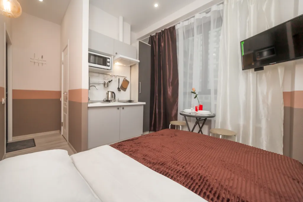 Квартира Квартира Уютная и комфортная студия — Москва