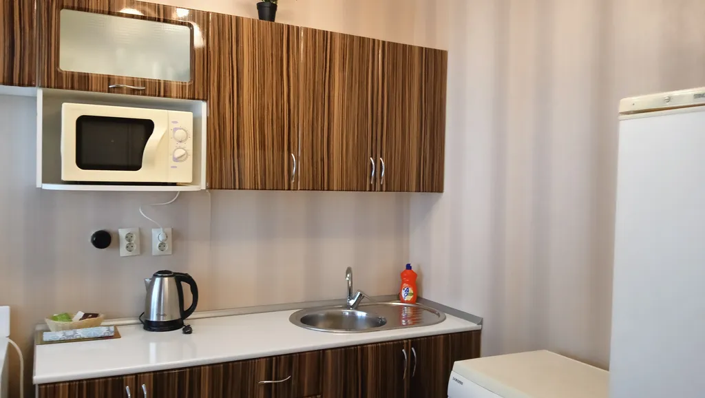 Комфортная однокомнатнатная в центре с потрясающим видом на Каму