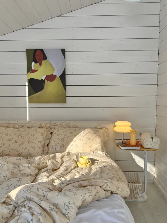 Уютный дом с видом на лес