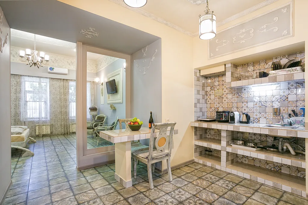 Апартаменты на набережной Делюкс Прованс с видом на парк