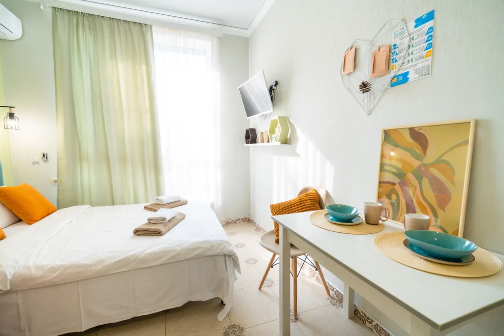 Квартира Квартира Яркая студия Летнее настроение — Сириус