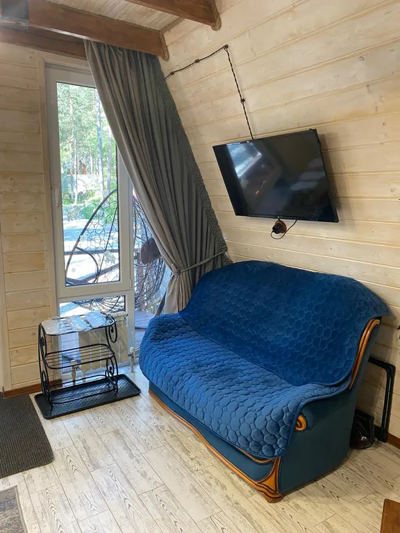 А-Frame домик с видом на гору Чегет