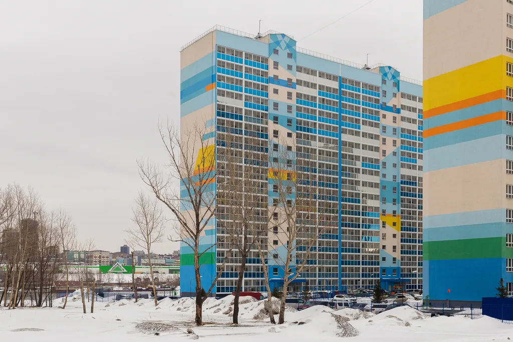 Квартира Квартира SleepNSK евродвушка около Аквапарка — Новосибирск