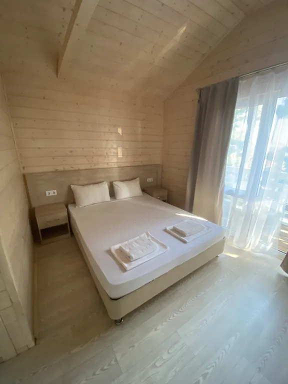 Отдельный домик на 3 человека с кухней