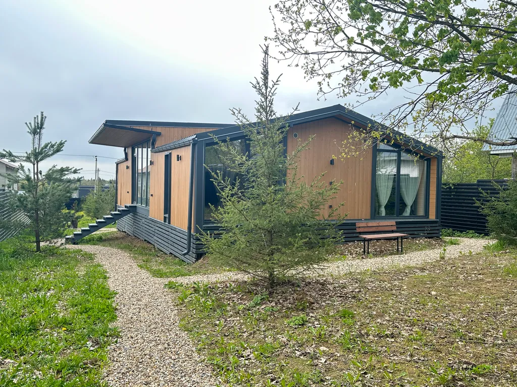 Дом Эльк - уютный коттедж с сауной на отдельном участке