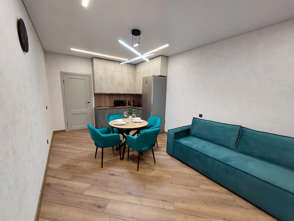 Уютная однокомнатная квартира с дизайнерским ремонтом