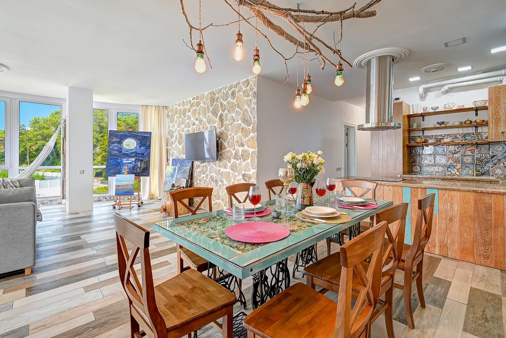 Евро 3-комнатная квартира дизайнера в 100 м от моря Я на Море