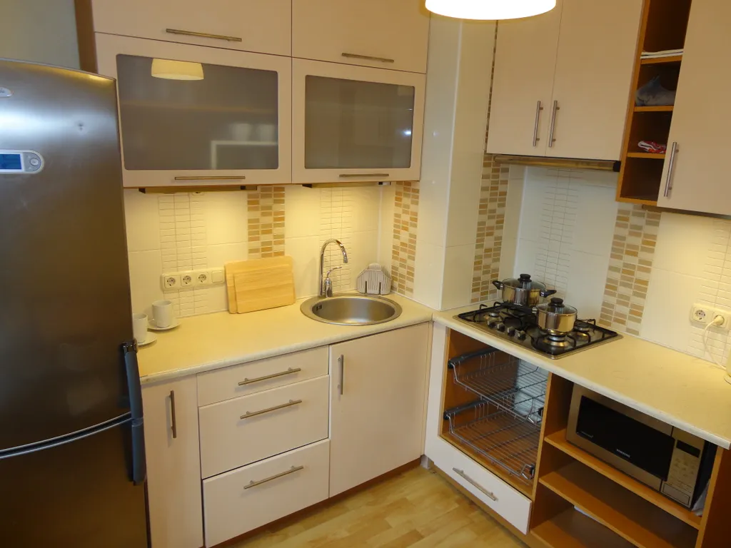 Светлая квартира с видом на Ратушу