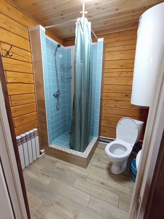 Дом в живописном месте на берегу реки Бия