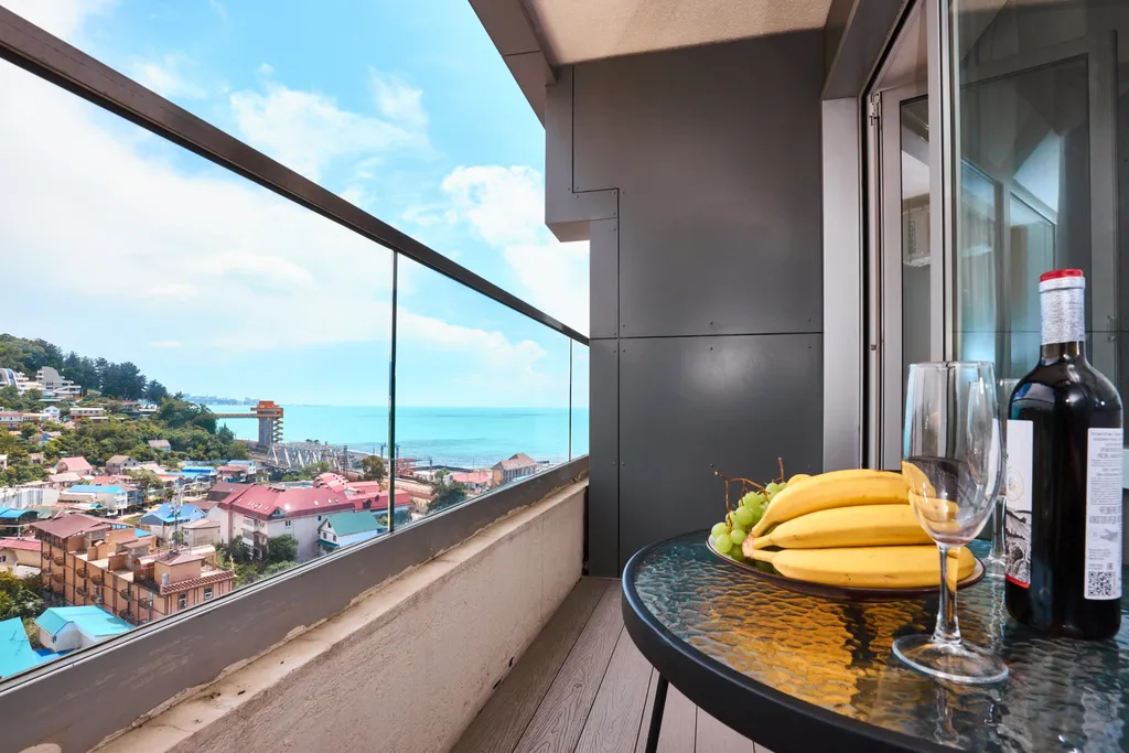 Студия в ЖК Каравелла Португалии с потрясающим видом на горы и море