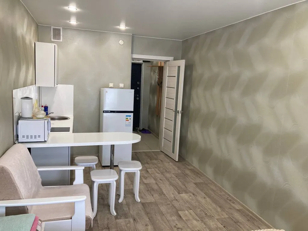 Уютная студия на первом этаже