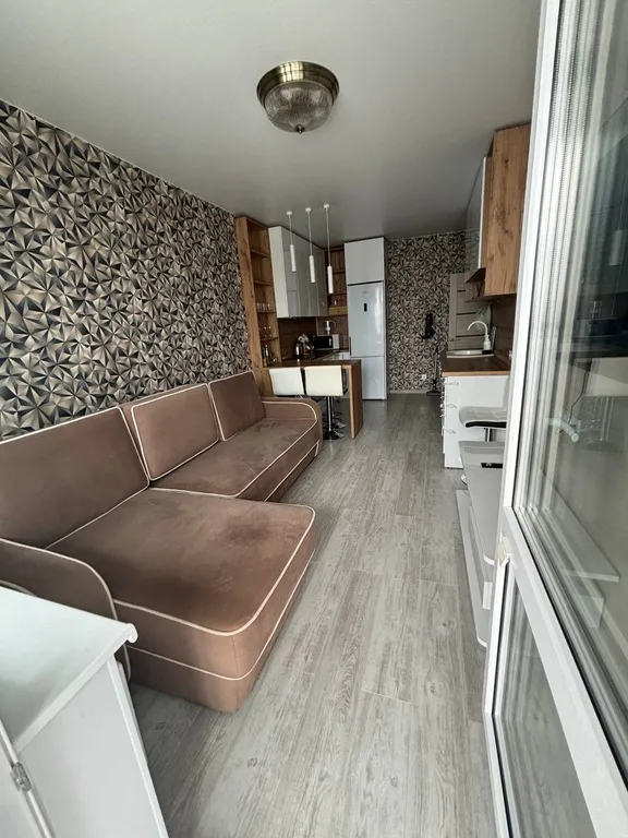 Квартира Квартира Современная евро трешка с видом на Енисей — Красноярск