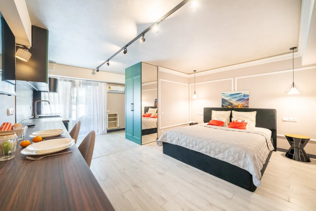 Зеленая студия в ЖК Гринберг