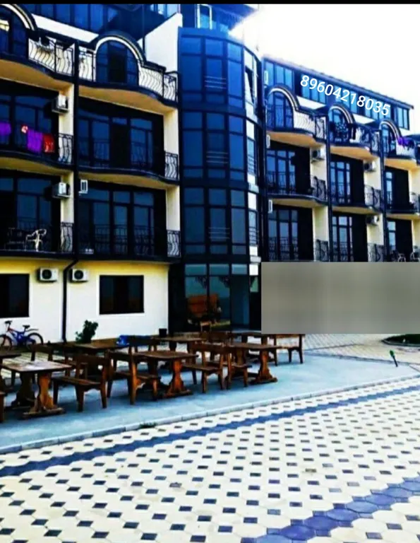 2-комнатная квартира в отеле с видом на море