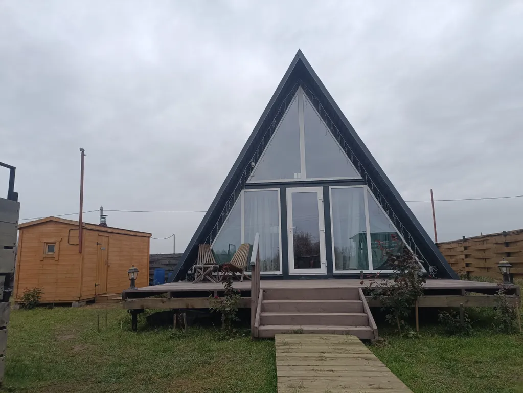 Коттедж Домик А-Фрейм в деревне — аренда посуточно в Плес