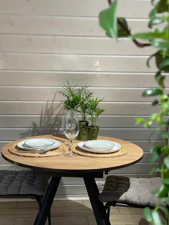 Коттедж Уютный треугольный дом с банным чаном на берегу Клязьмы — Павловский Посад