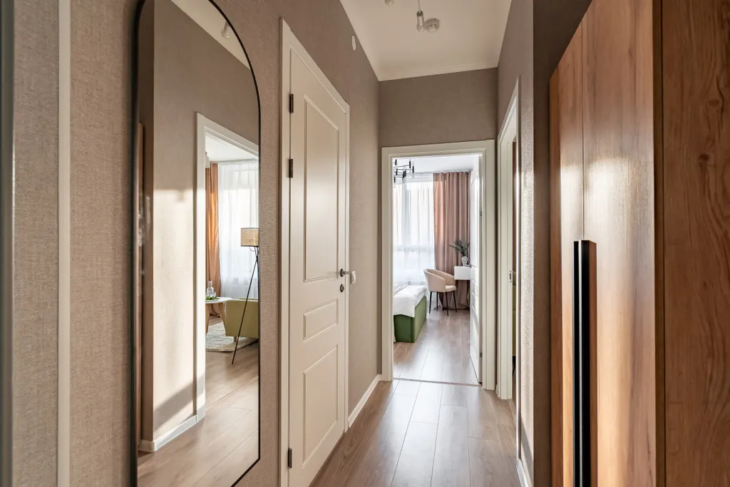 Квартира Квартира Евро-двушка Лаймовый щербет — Шушары