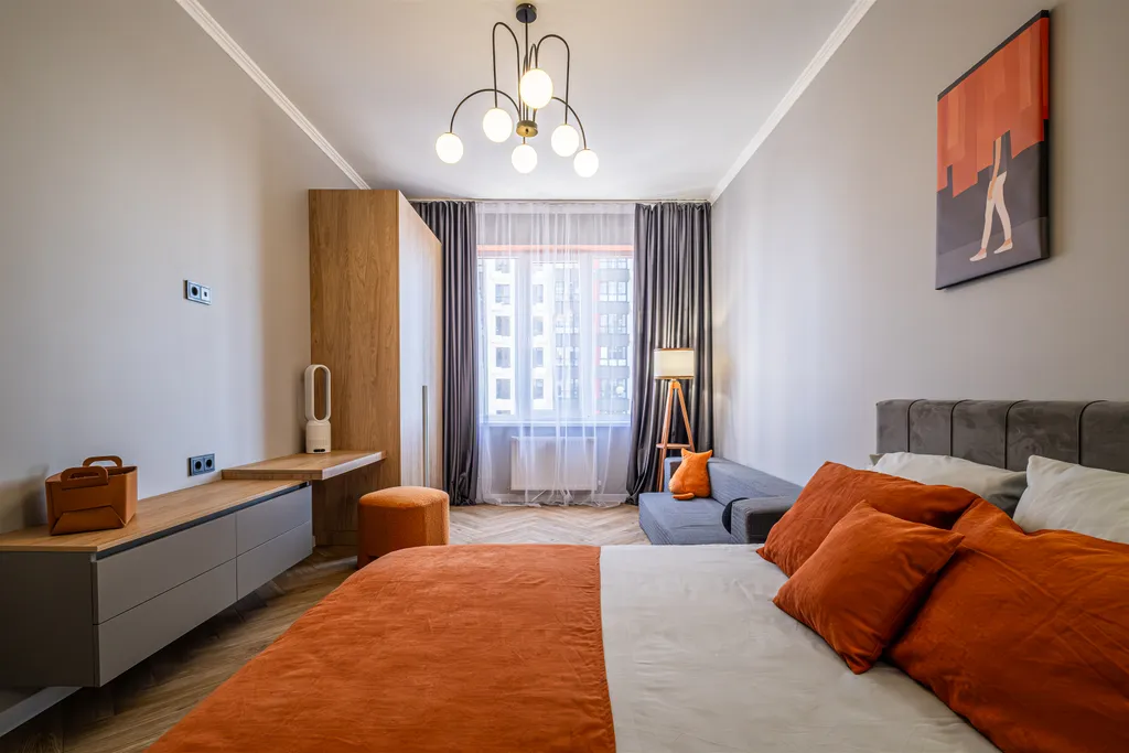 Дизайнерская однокомнатная квартира в центре города