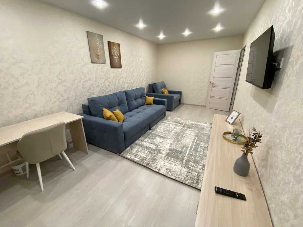 Светлая квартира с красивым ремонтом