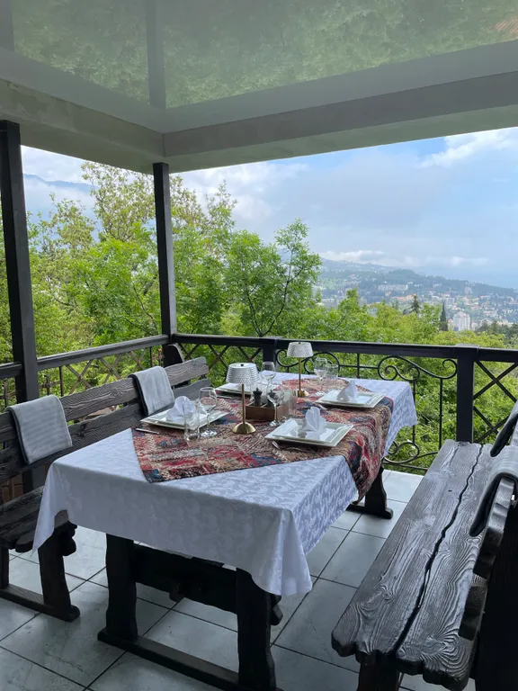 Уютный двухместный номер с двуспальной кроватью и видом на море