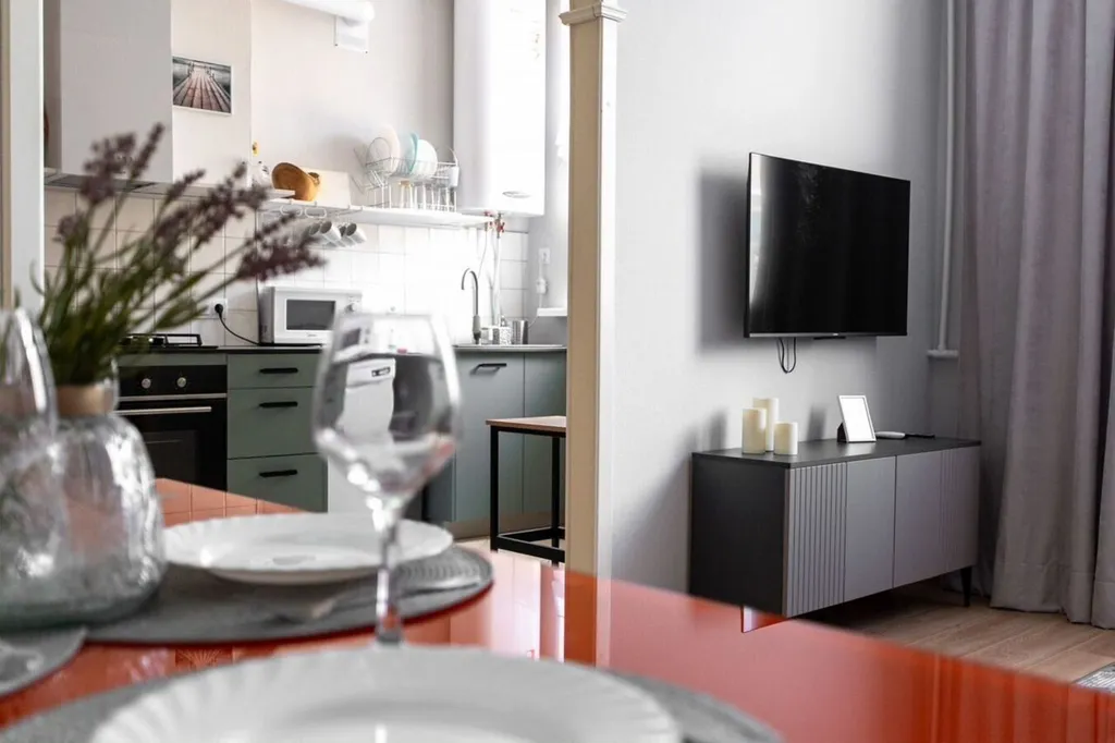 Квартира Уютная квартира с балконом — Санкт-Петербург