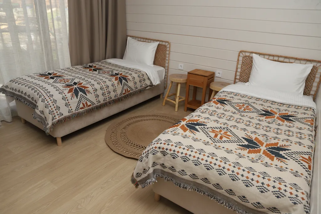 Коттедж Двухэтажный барнхаус с видом на горы, 3 изолированные спальни, 2 санузла — Мезмай