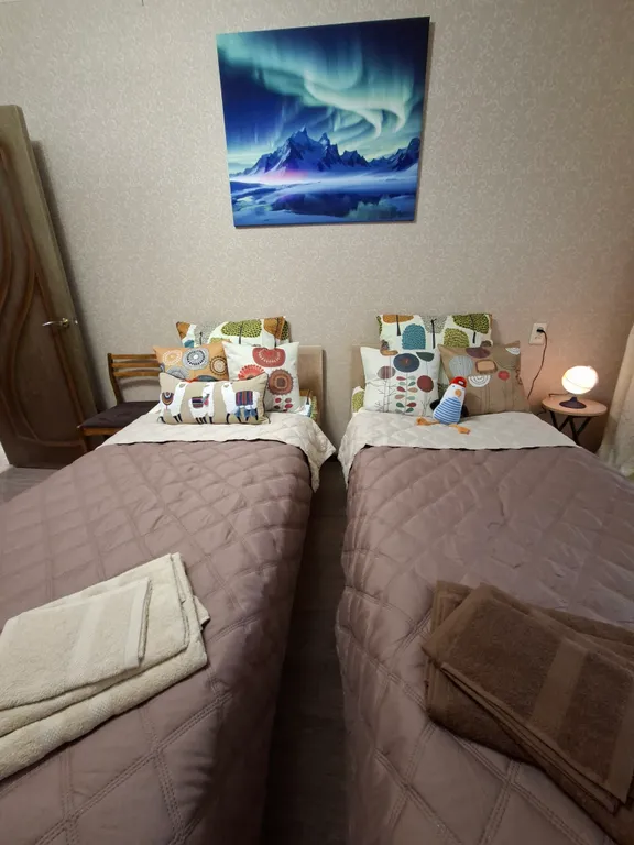 Квартира Уютная квартира с камином — Мурманск