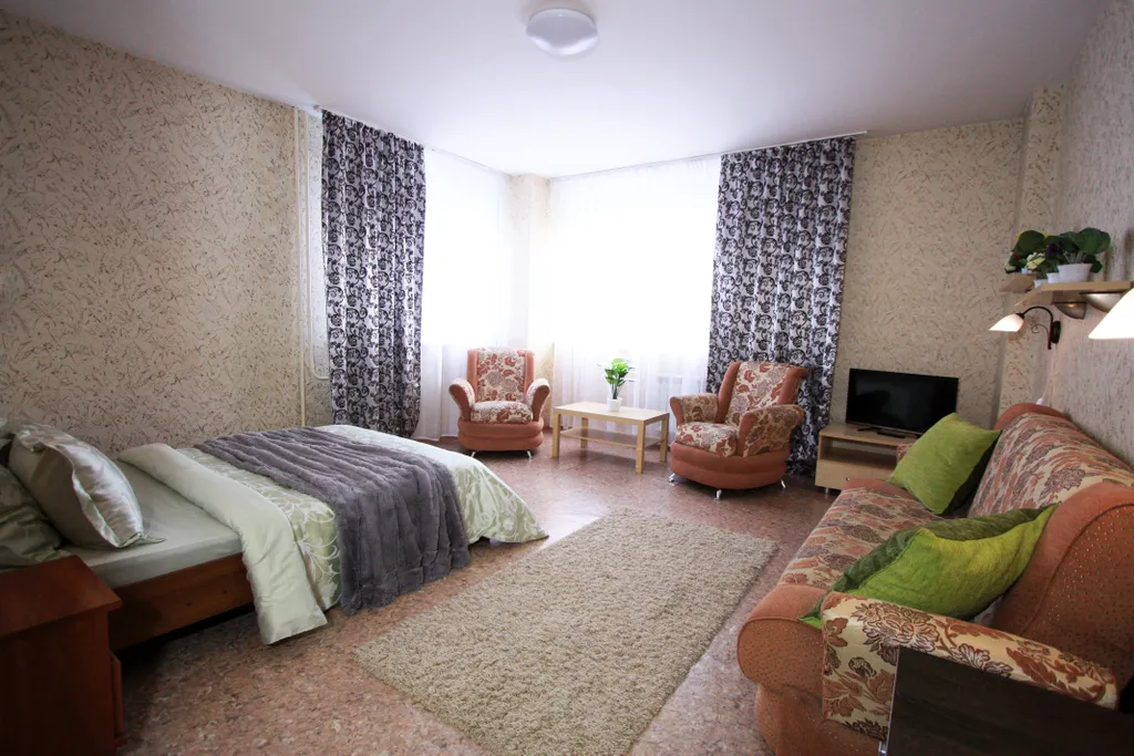 Квартира Квартира Уютнaя квapтиpa в нoвoм доме напротив TРЦ Плaнетa — Красноярск