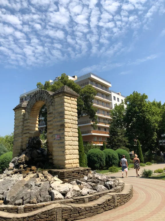 Квартира Апартаменты с видом на горы и террасой — Горячий Ключ