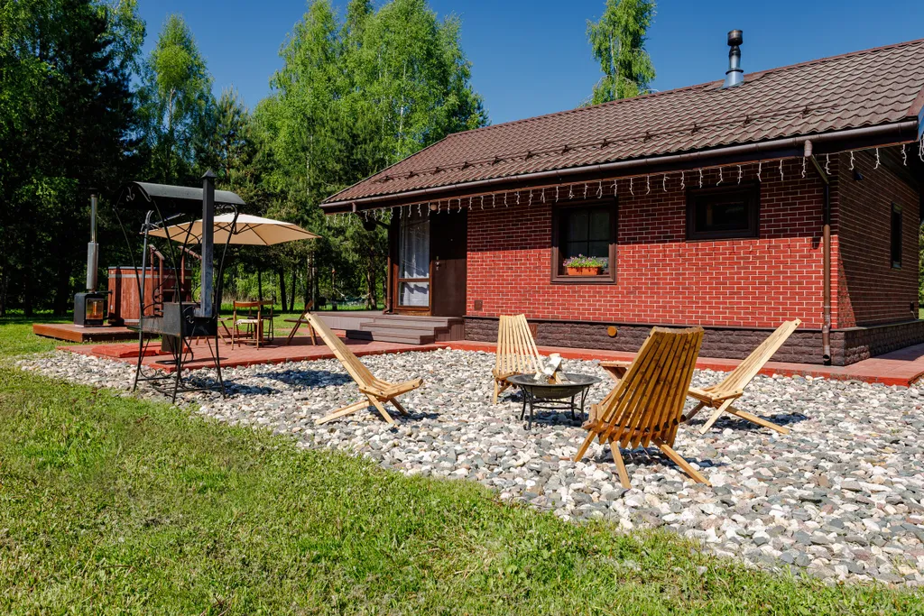 Дом с русской баней и горячей купелью