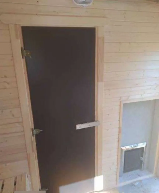 Голубой домик с баней