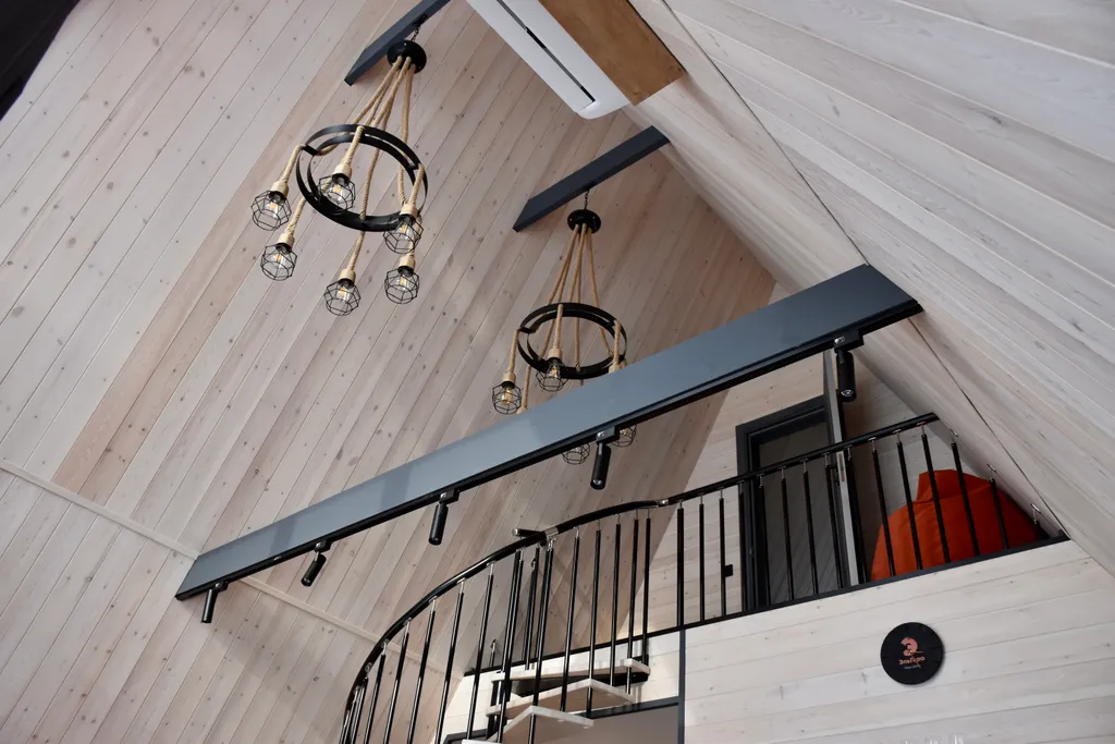 Уютное шале с дизайнерским интерьером