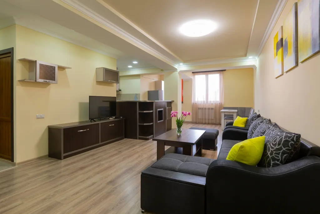 Umba Apartment N5 - балкон и вид на гору Арарат